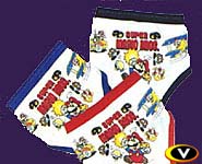 Super Mario Brothers Underwear