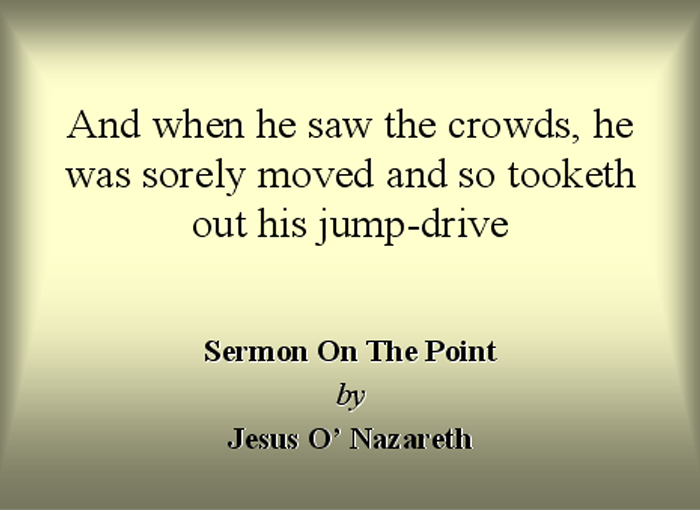 Sermon on the Point